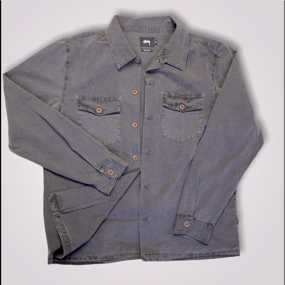 NWOT Stussy Mens Denim Dark Gray Wash in XL